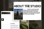 Gestalt Framer E-Commerce Template, a Templates & Theme by Huehaus Studio (Thumbnail 1 of 4)