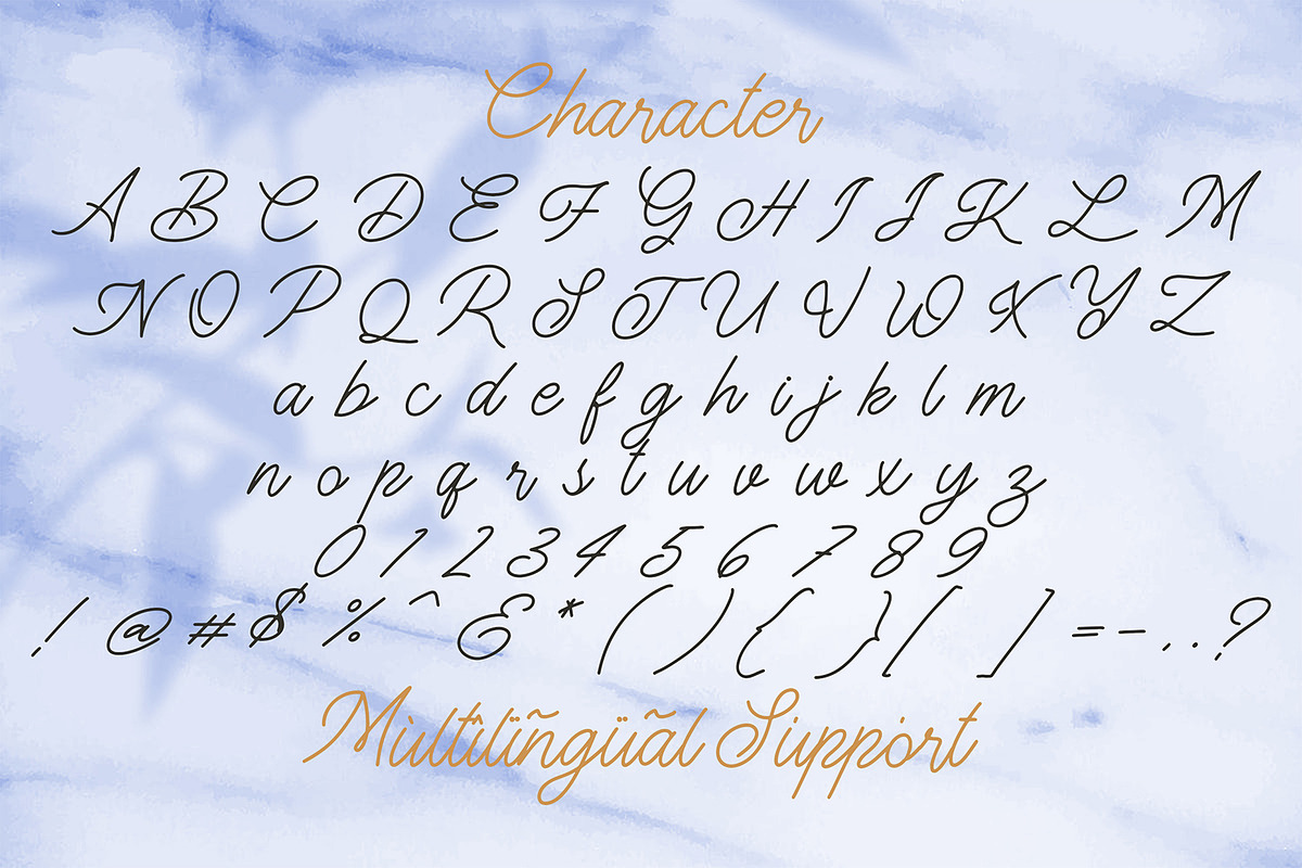 The Gallery - Monoline Script Font, a Script Font by StringLabs (Photo 7 of 8)