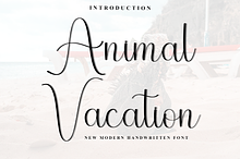 Animal Vacation