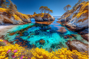 The Scorpion Anchorage is located on, a Nature Photo by ZinetroN