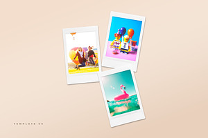 Instant Photo Snapshot Mockups