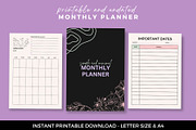 Elegant Monthly Planner, a Templates & Theme by Elegant_Studio44 (Thumbnail 4 of 8)