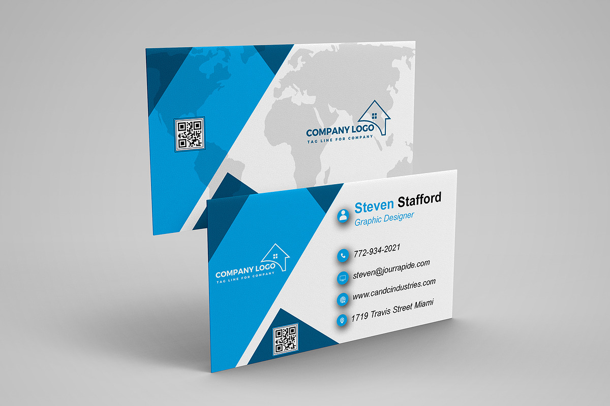 Premium Business Card PSD preview 6