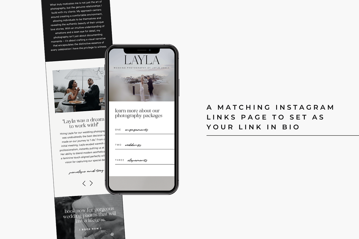 Photographer Showit Website Template, a Landing Page Template by Blush Created (Photo 16 of 20)