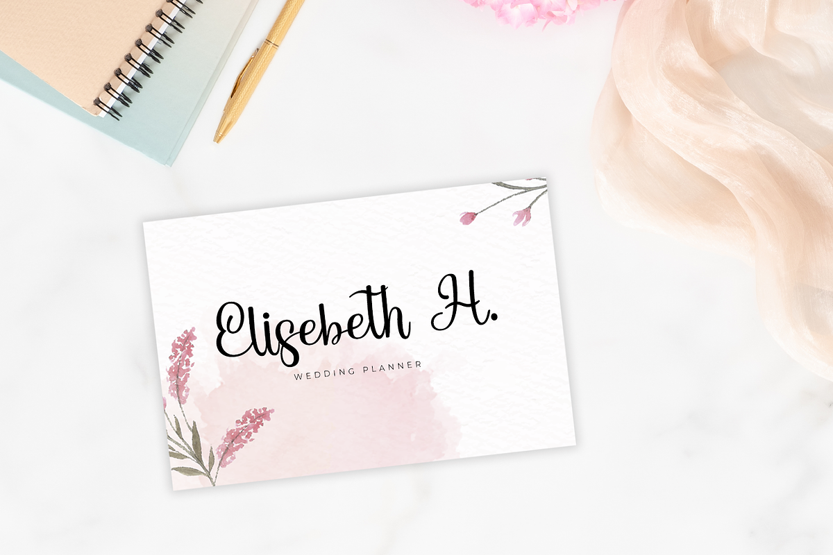 Bashington - Sweet Script Font preview 3