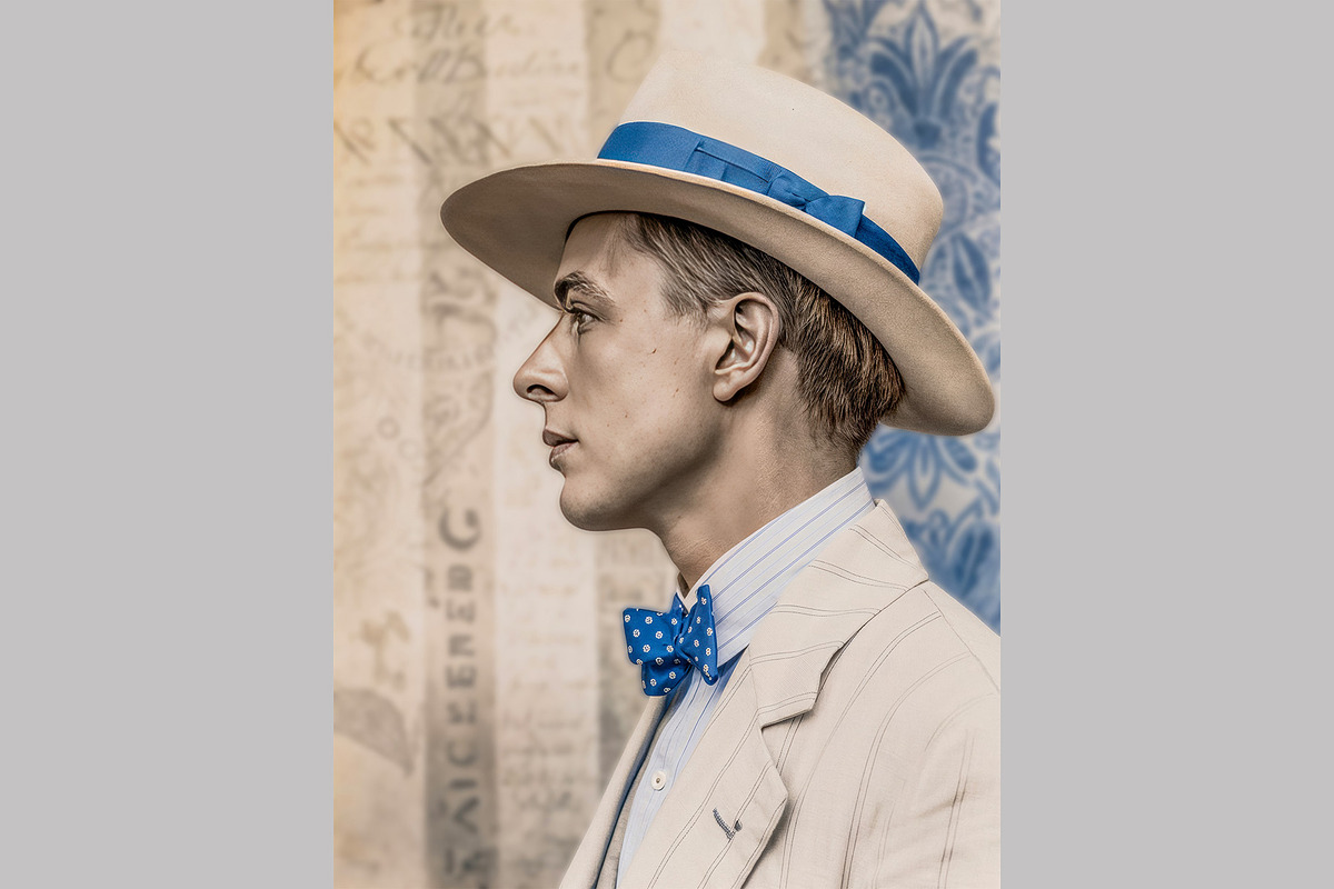 Vintage Gentleman Fashion Portraits, a Person Illustration by StockVerse Creative (Photo 4 of 4)
