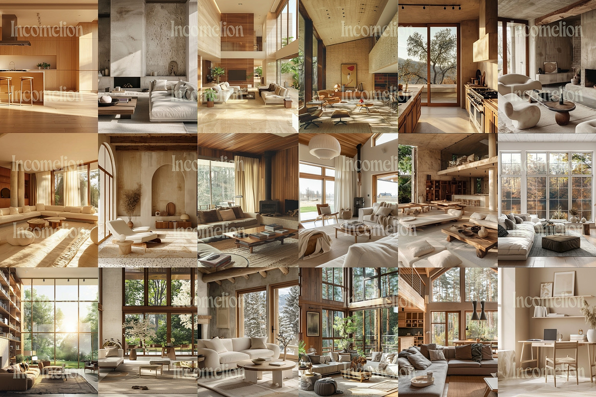 260 Modern Beige Home Interiors, an Architecture Photo by Incomelion (Photo 7 of 8)