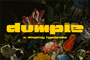 Dumpie Typeface