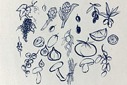 Italian Life Style Procreate Stamps, a Brushes & More by HabitusDesigns (Thumbnail 6 of 19)