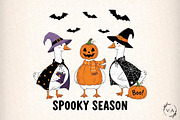 Goose Halloween-Goose Halloween, an Illustration by Craft Nest (Thumbnail 1 of 6)
