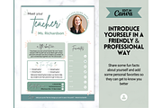 Meet the Teacher Template - Canva, a Templates & Theme by Templatables (Thumbnail 3 of 9)