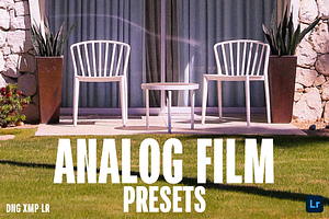5 ANALOG FILM PRESETS | RETRO, a Plug-in Add-On by VHC GRAPHICS
