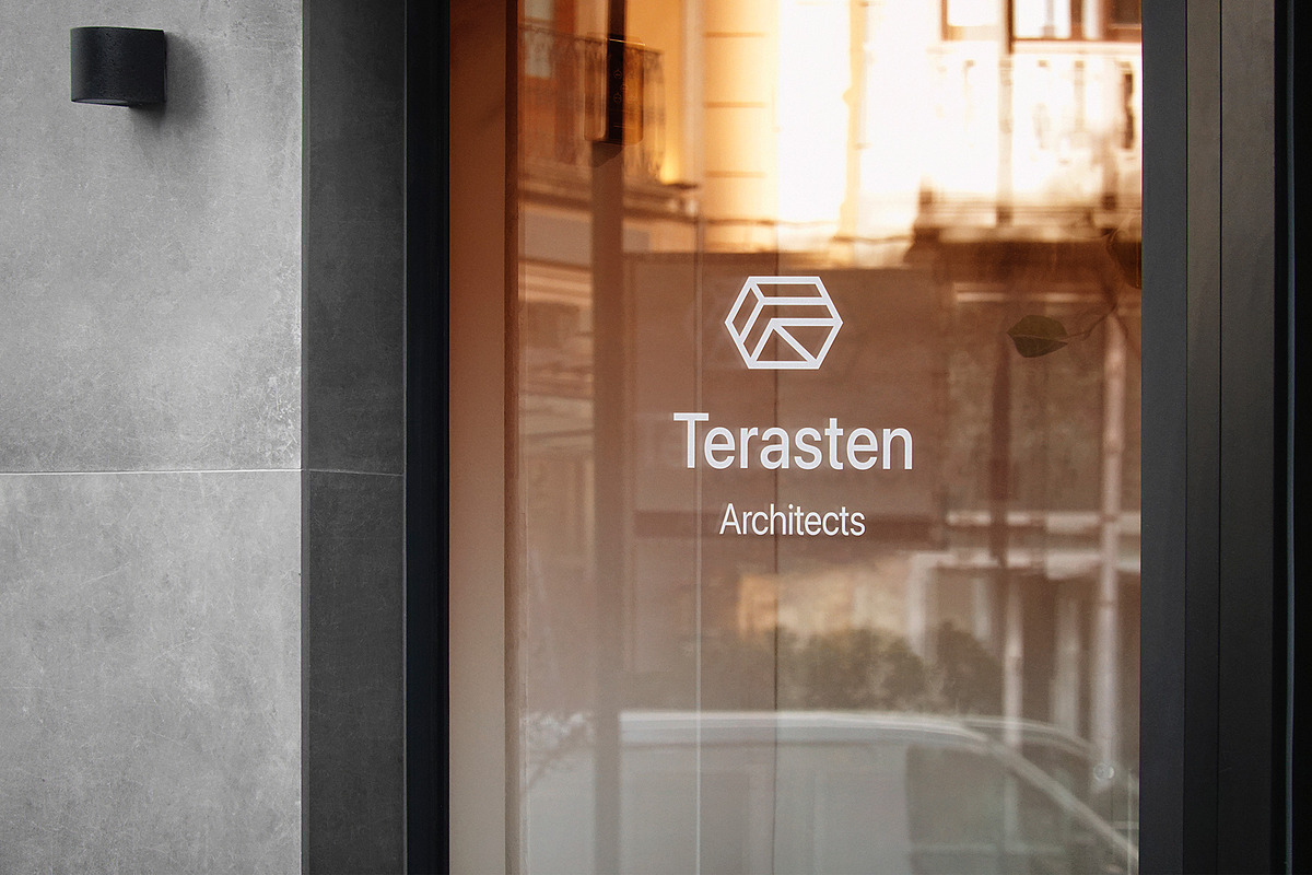 Logo Mockup Window Sign, a Product Mockup by Asylab (Photo 1 of 5)