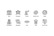 Startup Thin Line Icons, an Outline Icon by vectorstank (Thumbnail 2 of 6)