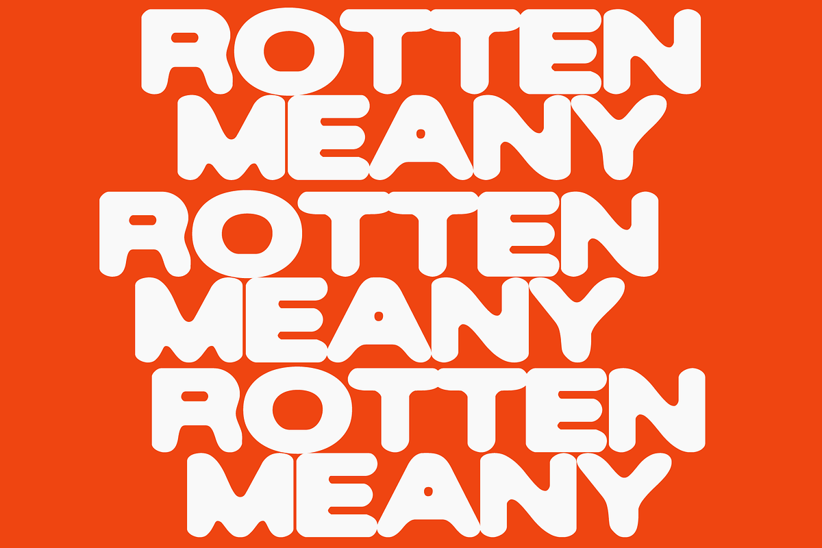 Goodhers Hooney | Display Sans, a Sans Serif Font by Jolicia Type (Photo 6 of 13)