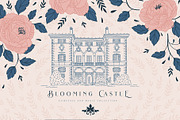 Blooming Castle Collection, a Texture Illustration by Julia Dreams (Thumbnail 1 of 9)