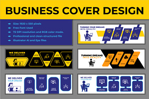 Business Cover Design, a Social Media Template by Lakhan1998