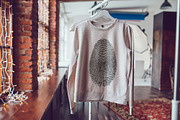 Sweatshirt Mock-Up, a Hoody Mockup by Freeman Studio (Thumbnail 3 of 6)