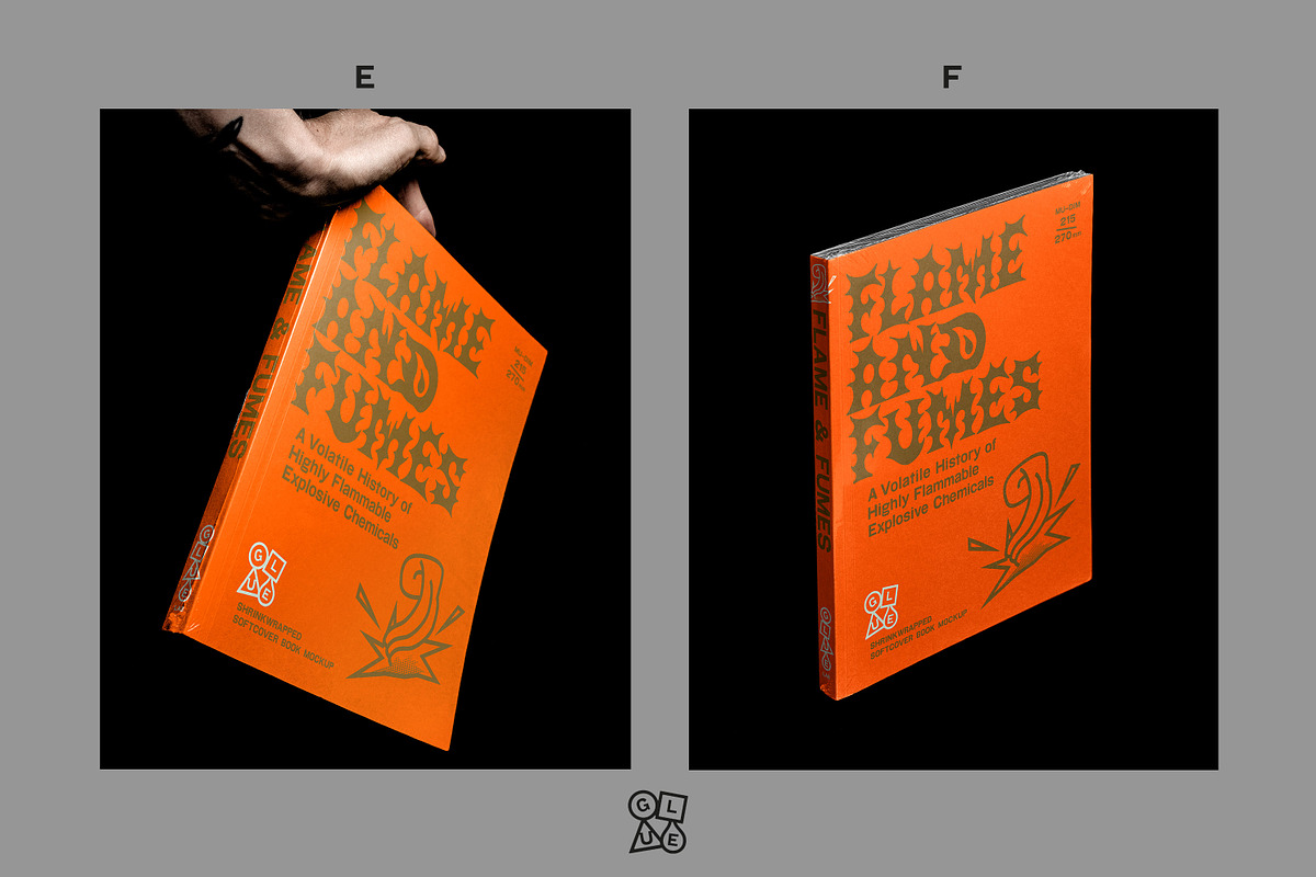 Wrapped Softcover Book Mockup Bundle, a Books & Magazine Mockup by Glue Lab (Photo 6 of 7)