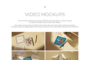 CARD VIDEO/PHOTO MOCKUP SET, a Print Template by MCKP*ME (Thumbnail 2 of 5)