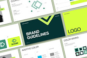 Brand Guideline Templates, a Branding & Logo Template by Oriofix (Thumbnail 1 of 9)