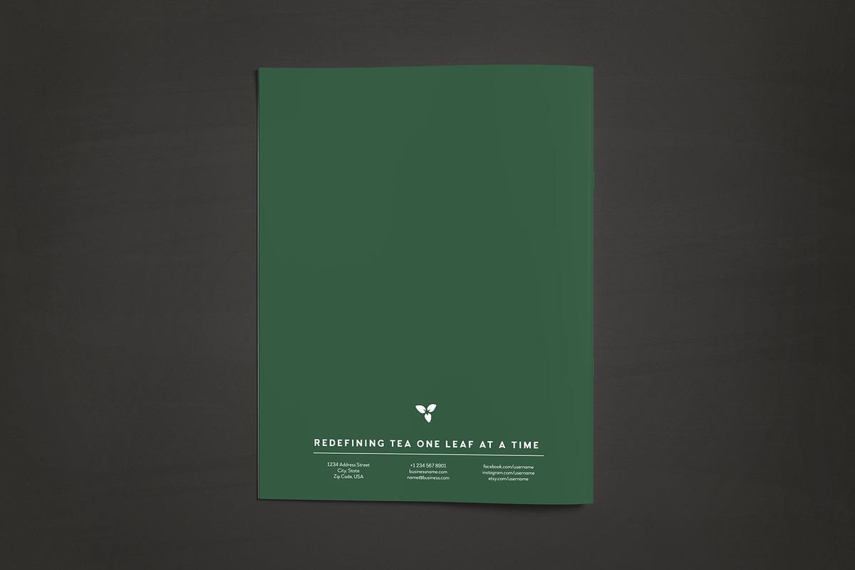 The Tea Leaf Line Sheet + Order Form, a Brochure Template by Hues of Hodges (Photo 8 of 8)