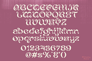 Kimony Display Font, a Font by madeDeduk (Thumbnail 4 of 10)
