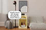 Interior & Frame Mockup Set AYLA, a Household Mockup by Bonumo (Thumbnail 5 of 8)