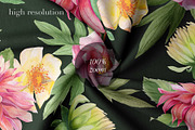 Summer flowers seamless pattern, a Pattern Graphic by Yana Dobrik (Thumbnail 8 of 11)