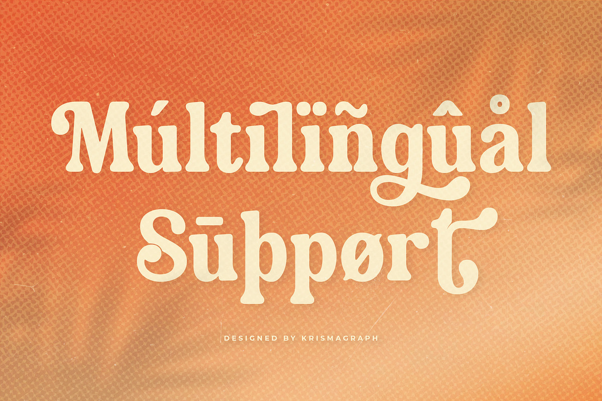 Velvet Mango – Retro Serif Font, a Serif Font by Krismagraph (Photo 11 of 12)
