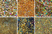 Gold Holographic Glitter Seamless, a Pattern Graphic by PrintablesByFranklyn (Thumbnail 2 of 4)
