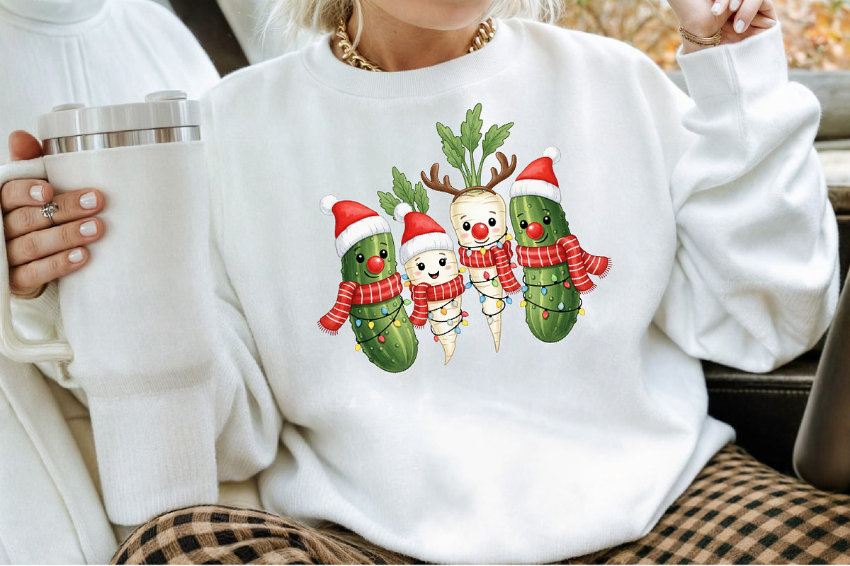 Christmas Parsnips & Pickles PNG, an Icon by Sublimation Artist (Photo 9 of 9)