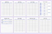 2025 Medical Planner For Canva, a Stationery Template by Shumaya (Thumbnail 5 of 7)
