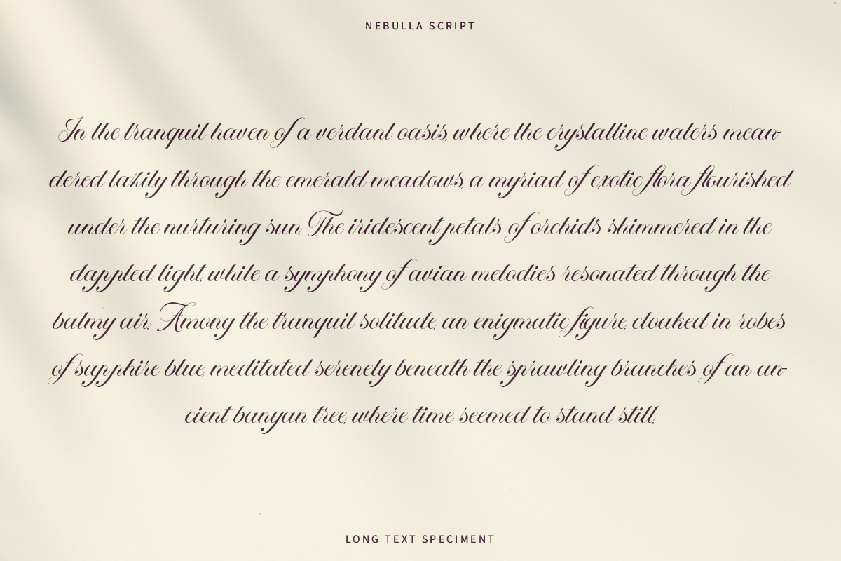 Nebulla script, a Handwritten Font by Slex Studio (Photo 8 of 10)