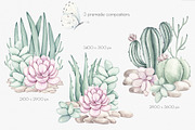 Watercolor ClipArt Green Plants, an Illustration by SirenaArt (Thumbnail 4 of 20)