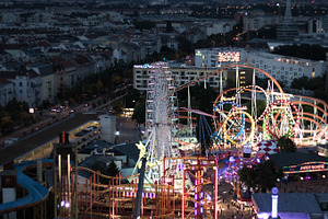 Theme park featuring vienna, austria, and horses