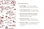Utah Seamless Toile Pattern Set, a Background Graphic by Hughes Studio (Thumbnail 4 of 8)
