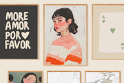 Modern Abstract Wall Art Prints, a Background Graphic by Artemsky (Thumbnail 2 of 11)