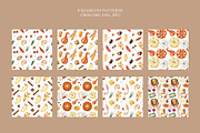 Thanksgiving Dinner watercolor set, an Illustration by Natalia Fedorova (Thumbnail 8 of 10)