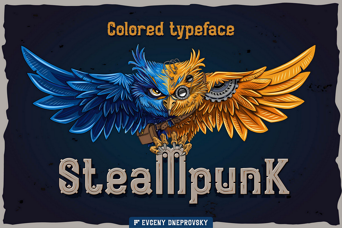 10 Vintage Font Families Bundle, a Font by Fractal fonts & graphics (Photo 17 of 31)