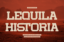 Lequila Historia Western Slab Serif