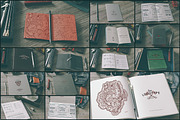 34 Hip Notebook Mock-ups, a Pens & Pencil Mockup by Madebyvadim (Thumbnail 3 of 5)