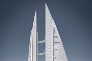 Bahrain World Trade Center, an Architecture 3D Model by 3DNUTS (Thumbnail 7 of 12)