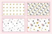 WITH LOVE- 20 seamless patterns, a Background Graphic by jenny lipets (Thumbnail 7 of 9)