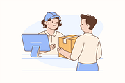 Delivery Package Illustration, an Object Graphic by Jump Studio (Thumbnail 10 of 12)