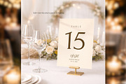 Luxury Table Numbers Canva bd004, a Card Template by TyphoonStudio (Thumbnail 5 of 8)