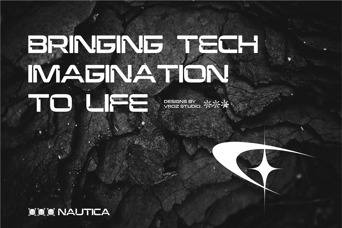 NAUTICA - Futuristic display Font, a Sans Serif Font by Vroz Studio (Photo 3 of 6)