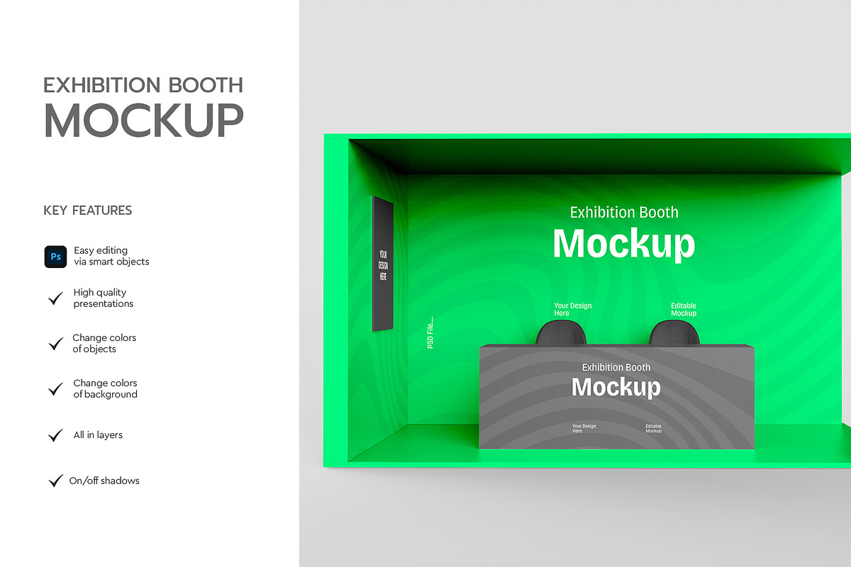 Exhibition Display Mockup, a Product Mockup by graphypix (Photo 3 of 3)