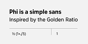 Phi, a Sans Serif Font by Cas van de Goor Design (Thumbnail 2 of 5)