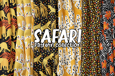 Safari. Kids Pattern Collection